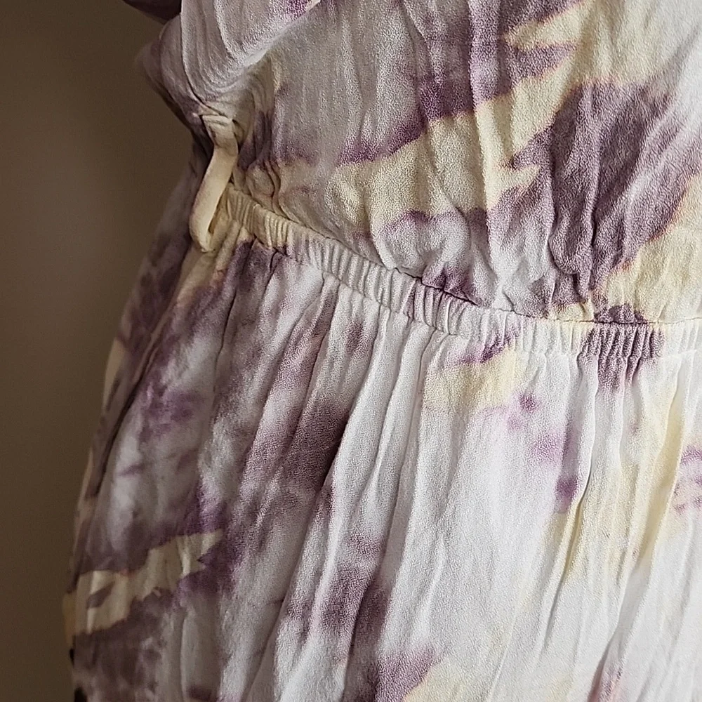 Young Fabulous &Broke Asymeteic Faux Wrap Tie Dye Dress Size Medium EUC - Picture 10 of 11